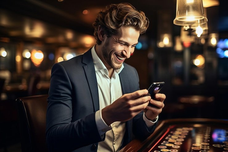 Live dealer shaking dice cup for Super Sic Bo on winbet365 login studio